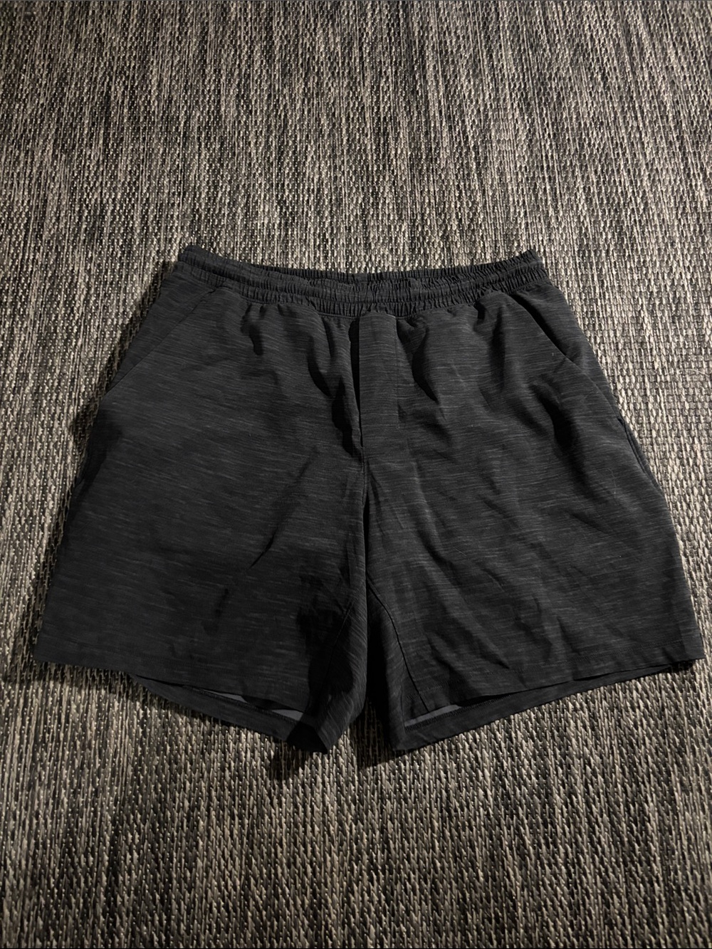 Lululemon Pace Breaker Short 7” Swift Ultra Heathered Black
